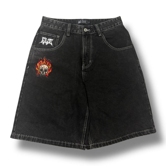 Gloe x AC Jorts Black