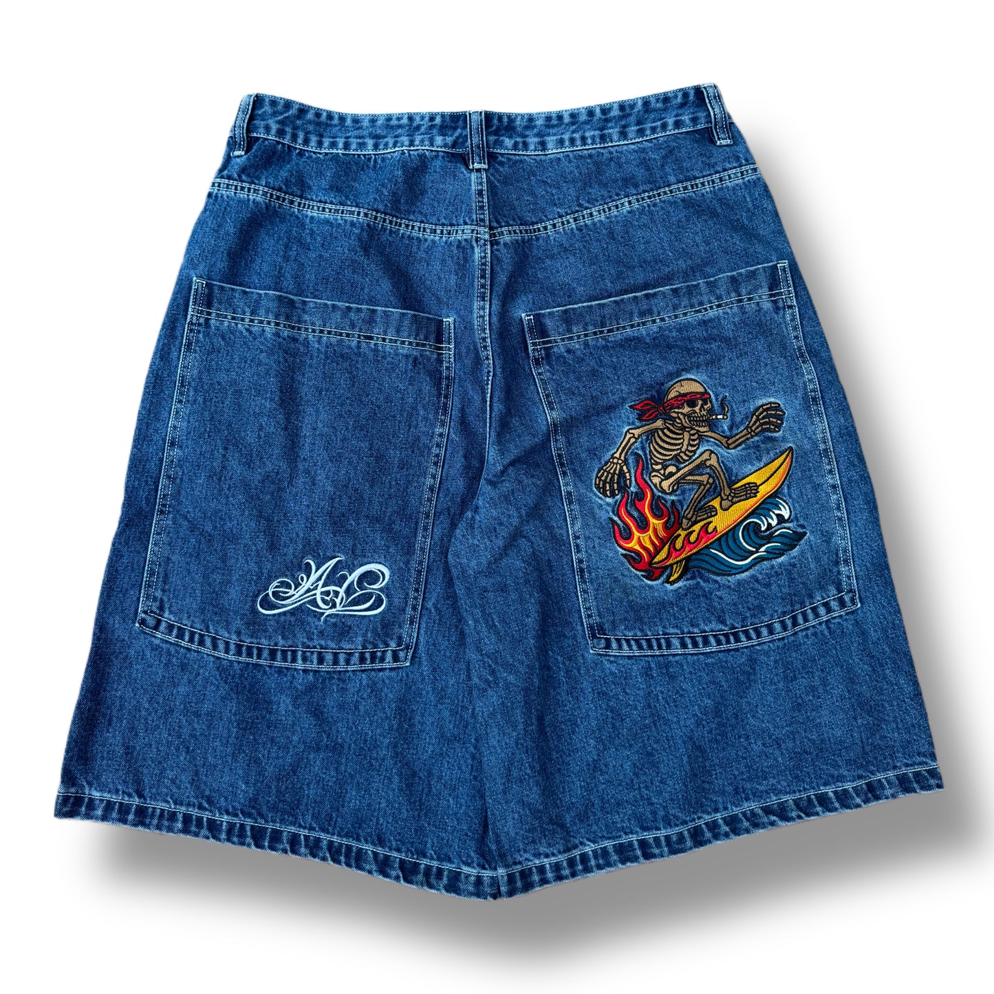 Gloe x AC Jorts Blue